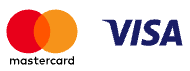 Logoer for Visa og Mastercard